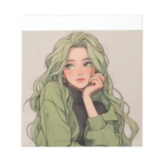 Bloco de notas bonitinho para meninas