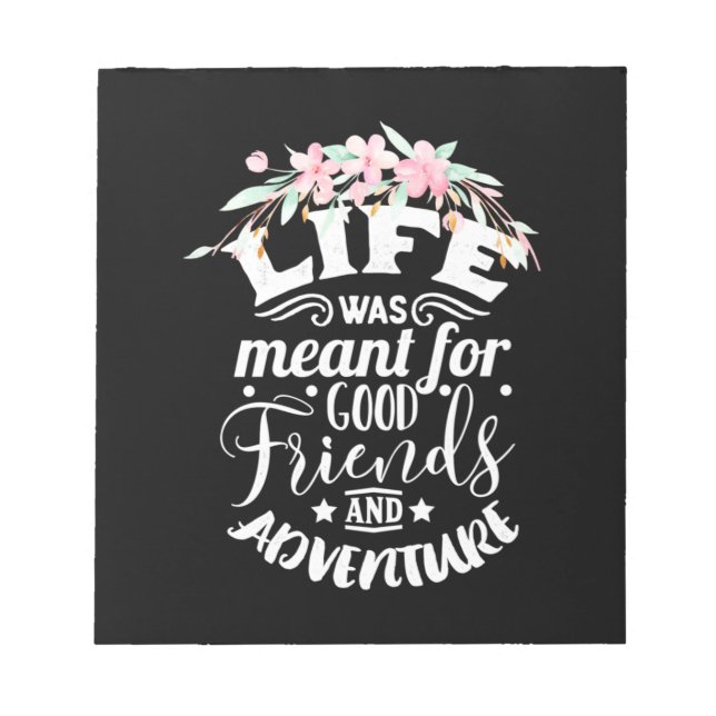 Bloco De Notas Bons Amigos E Aventura (Frente)