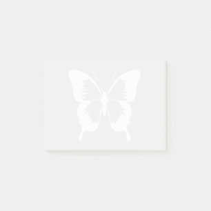 Bloco De Notas Borboleta branca