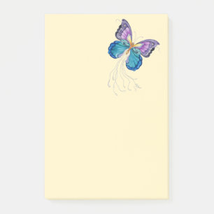 Bloco De Notas Borboleta Fantasiosa