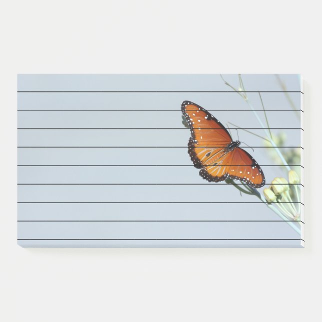 Bloco De Notas Borboleta-rainha (Frente)