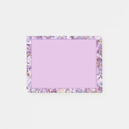 Bloco De Notas Borda Roxa