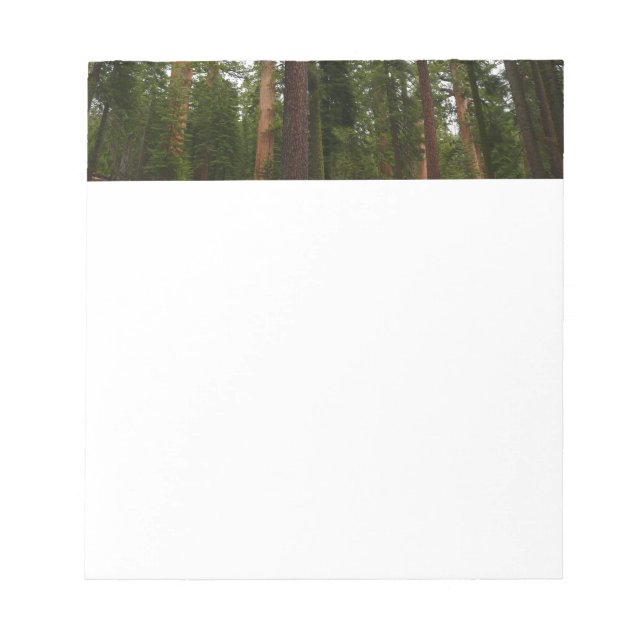 Bloco De Notas Bosque Mariposa no Parque Nacional de Yosemite (Frente)
