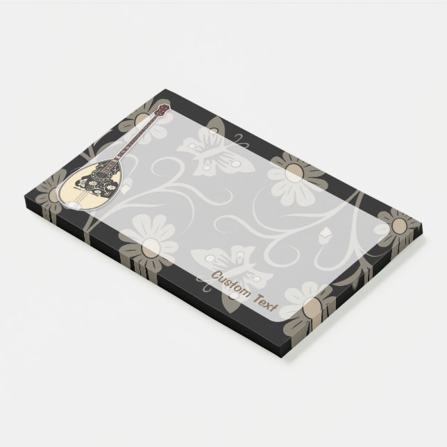 Bloco De Notas Bouzouki (Inclinado)