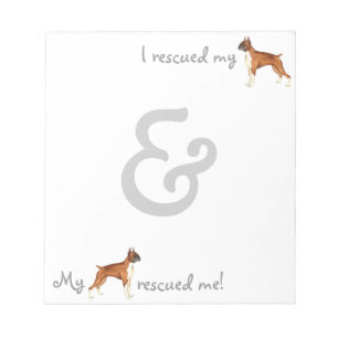 Bloco De Notas Boxer de Emergência