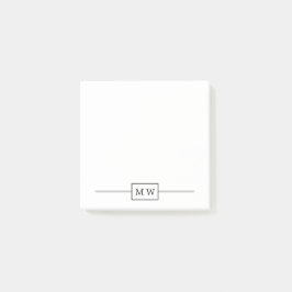 Bloco De Notas Branco preto simples