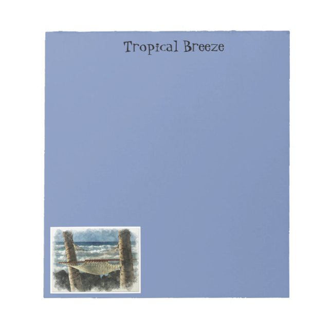 Bloco De Notas Breeze tropical (Frente)