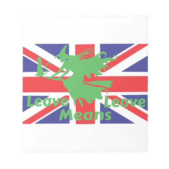 Bloco De Notas brexit (Frente)