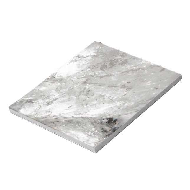 Bloco De Notas brilho de quartzo cristal congelado amor cicatriza (Invertido)