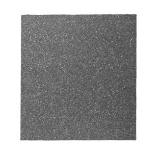 Bloco De Notas Brilho preto