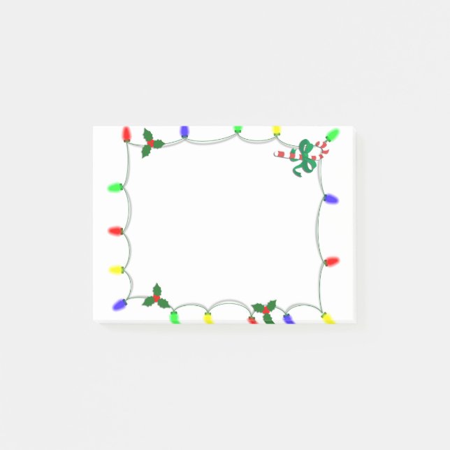 Bloco De Notas Brincadeira de Natal (Frente)