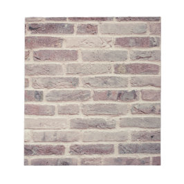 Bloco De Notas Brown Brick Wall