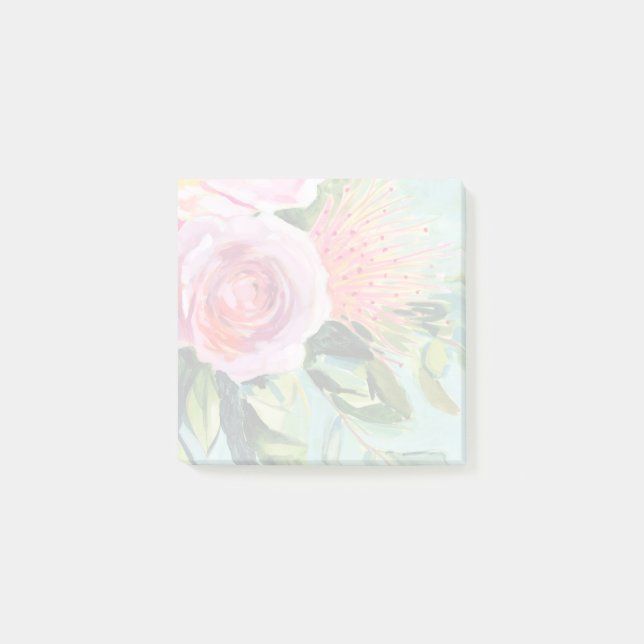 Bloco De Notas Brushy Floral I (Frente)