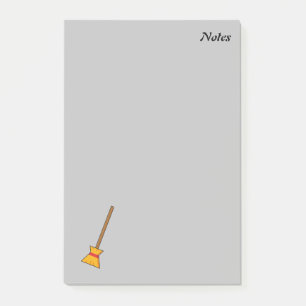 Bloco De Notas Bruxa Broom Adicionar texto