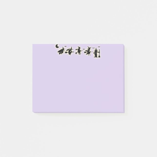 Bloco De Notas Bruxas do Dia das Bruxas (Frente)