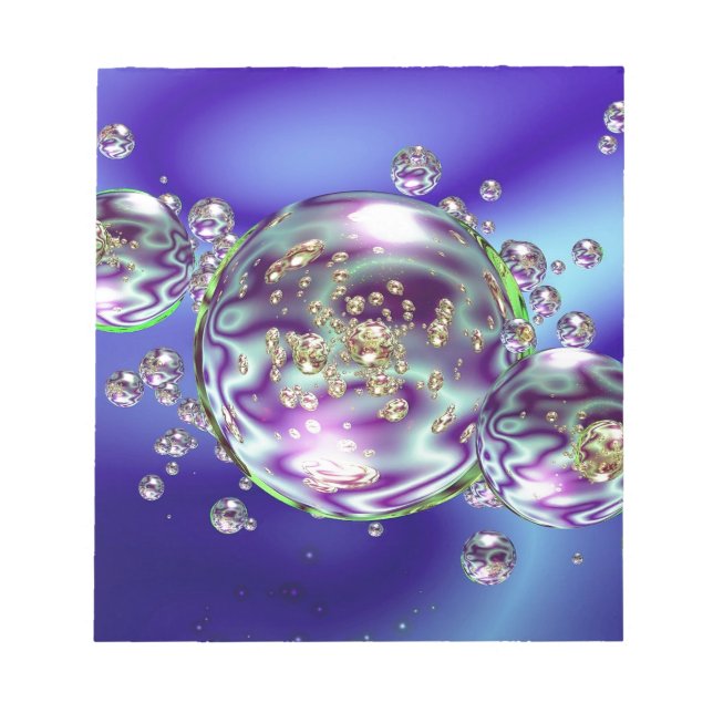 Bloco De Notas Bubble Galaxy (Frente)