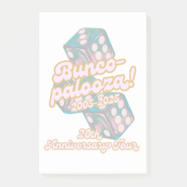 Bloco De Notas Bunco-palooza notes