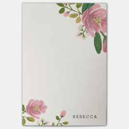 Bloco De Notas Buquê Blush
