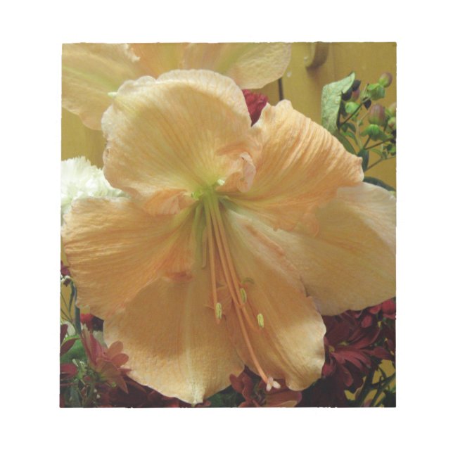 Bloco de notas Buquê Lily Rosa (Frente)