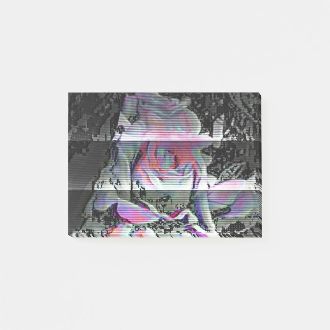 Bloco De Notas Buquê Techno  Notas (Frente)