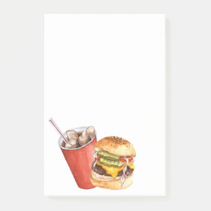 Bloco De Notas Burger e
