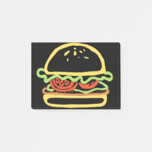 BLOCO DE NOTAS BURGER HAMBURGER