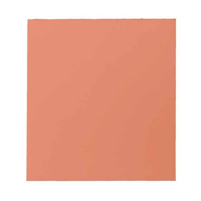 Bloco De Notas Burnt Siena (Frente)