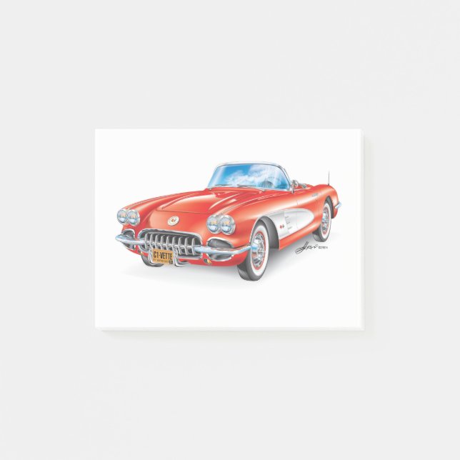 BLOCO DE NOTAS C-ONE AUTOMOBILE ART (Frente)