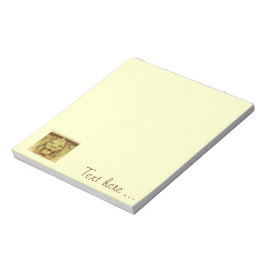 Bloco de notas - Cabeça de leão