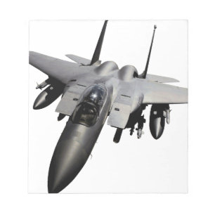 Bloco De Notas Caça a jato F-15 Eagle
