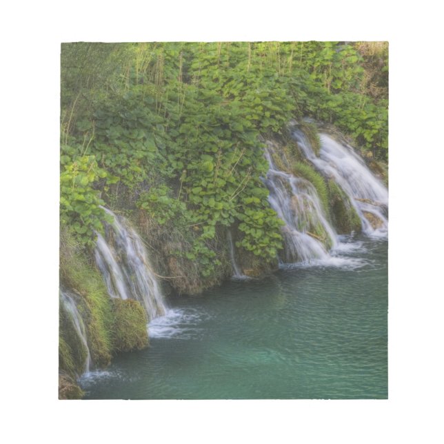 Bloco De Notas Cachoeira, Parque Nacional dos Lagos de Plitvice e (Frente)