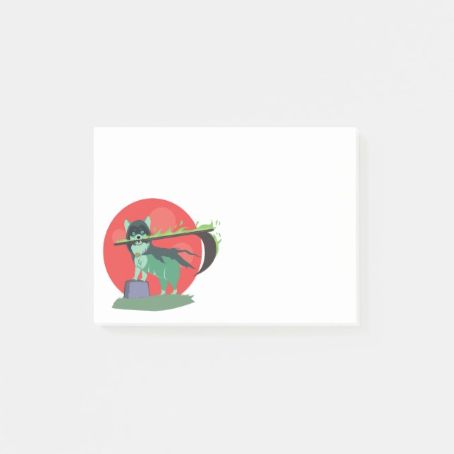 Bloco De Notas Cachorrinho da Morte (Frente)