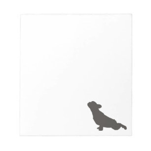 Bloco De Notas Cachorro Bulldog Francês Yoga