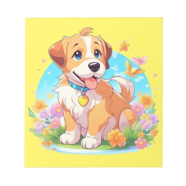 Bloco De Notas Cachorro Cachorro (Frente)