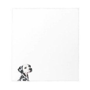 Bloco De Notas Cachorro Dalmaciano
