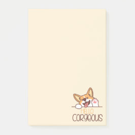 Bloco De Notas Cachorro de Corgi