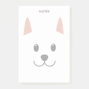 Bloco De Notas Cachorro Ilustrado