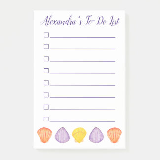 Bloco De Notas Cadeias Aquarelas com Nome Listicle