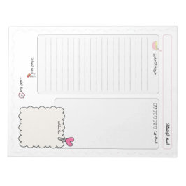 Bloco De Notas Caderno de Receitas Árabes Elegante para Receitas 