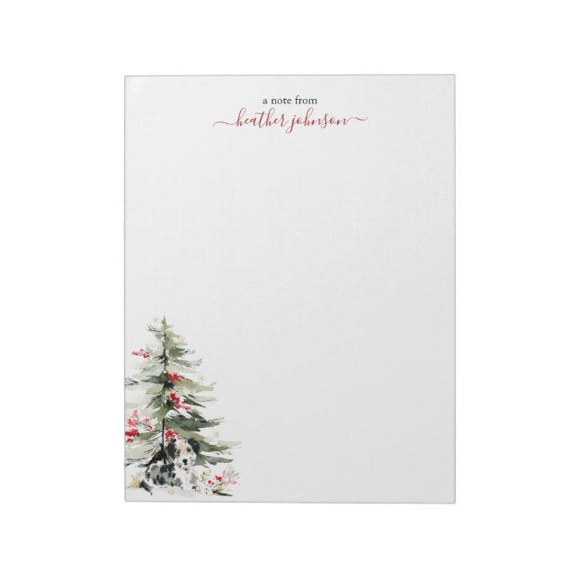 Bloco De Notas Caderno Personalizado Hearthlight Notas de Inverno (Invertido)
