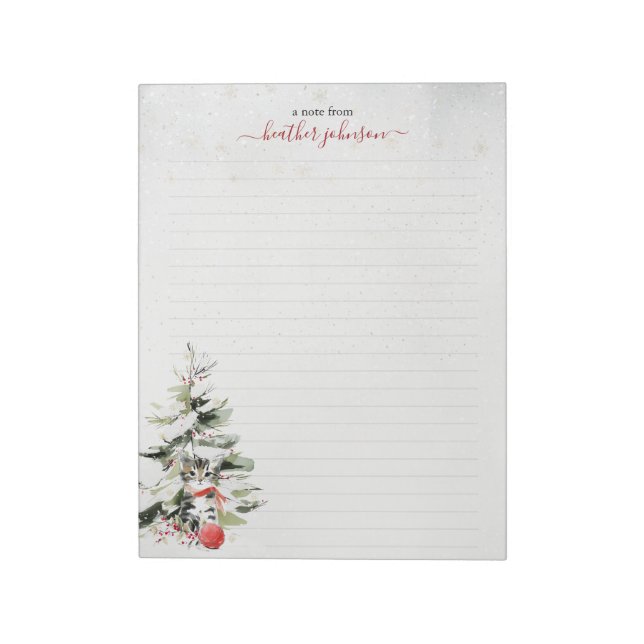 Bloco De Notas Caderno Personalizado Hearthlight Notes Inverno Co (Invertido)