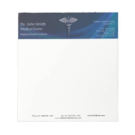 Bloco De Notas Cadubo Médico 3D Preto-Cromo