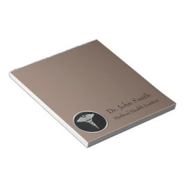 Bloco De Notas Caduco Médico Silver - Notepad