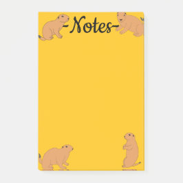 Bloco De Notas Cães da pradaria