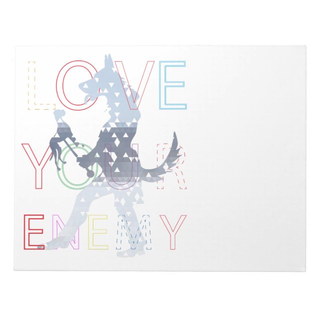 Bloco De Notas Cães Pastores Alemães (Frente)