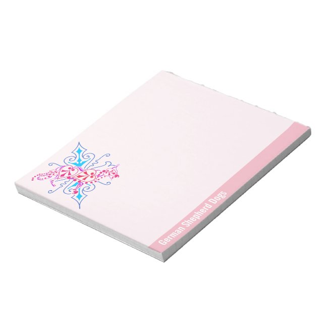 Bloco De Notas Cães Pastores Alemães (Invertido)