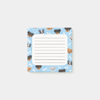 Bloco De Notas Cães Post-It Notes