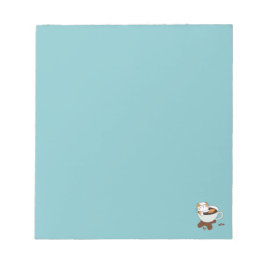 Bloco De Notas Café Cat Spa