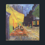 Bloco De Notas Café Terrace à noite por Vincent Van Gogh<br><div class="desc">Por favor,  visite minha loja para obter design mais interessante e mais opções de cores. => zazzle.com/iwheels*</div>