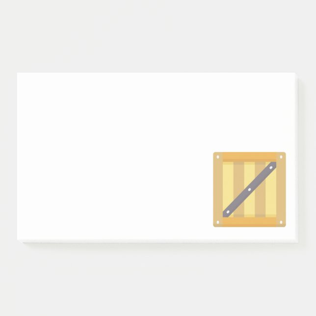 Bloco De Notas Caixa de madeira (Frente)